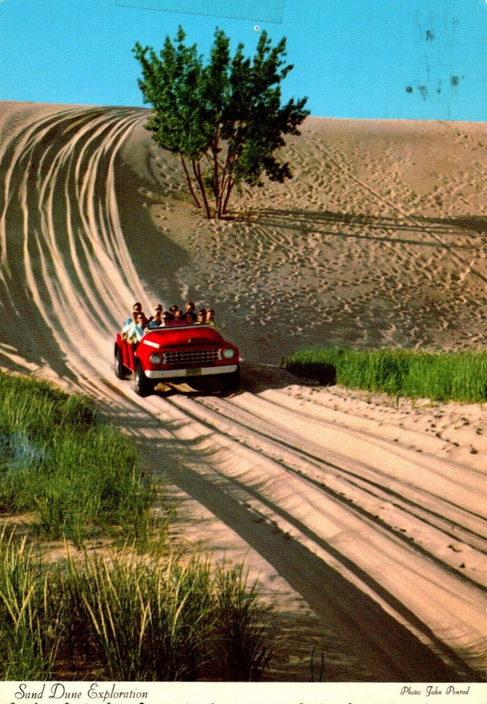 Mac Woods Dune Rides - Postcard (newer photo)